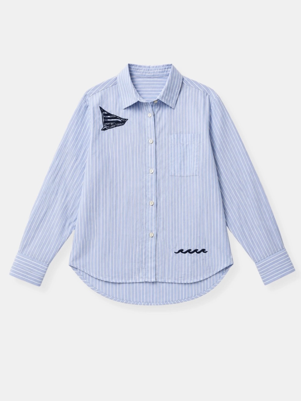 SHORE
PAIGE SHIRT | "CATCH OF THE DAY"